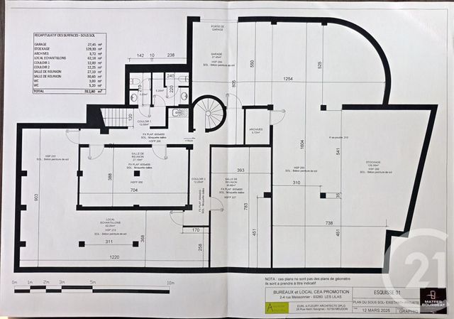 divers à vendre - 479.04 m2 - LES LILAS - 93 - ILE-DE-FRANCE - Century 21 Ricard Immobilier