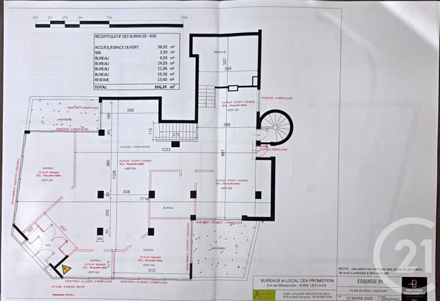 divers à vendre - 479.04 m2 - LES LILAS - 93 - ILE-DE-FRANCE - Century 21 Ricard Immobilier